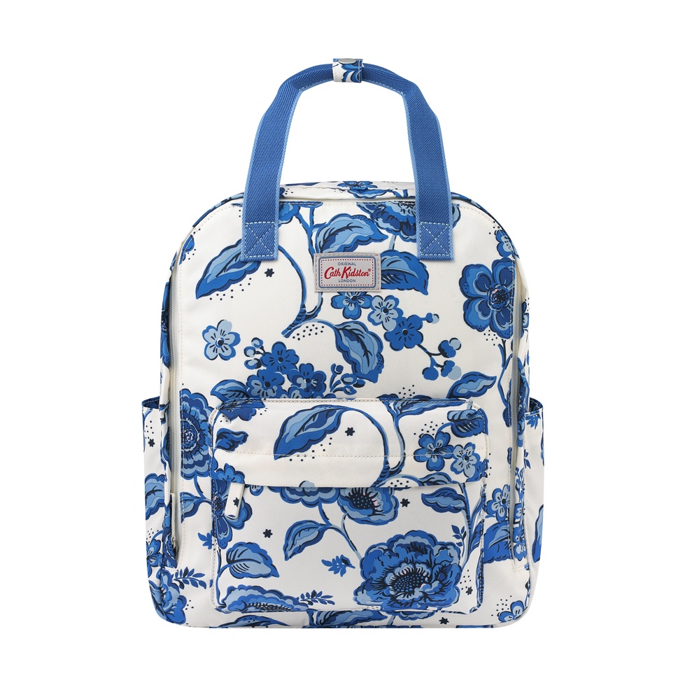 Cath Kidston Recycled Utility Backpack Chintz Flower Warm Cream Shopee Thailand