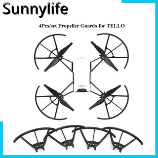 การ์ดป้องกันใบพัด 4 ชิ้น / ชุดสําหรับ Dji Tello Propeller Drone Quadcopter