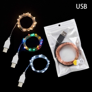 สายไฟหิ่งห้อย led usb กันน้ํา สีชมพู สีม่วง สําหรับตกแต่งคริสต์มาส