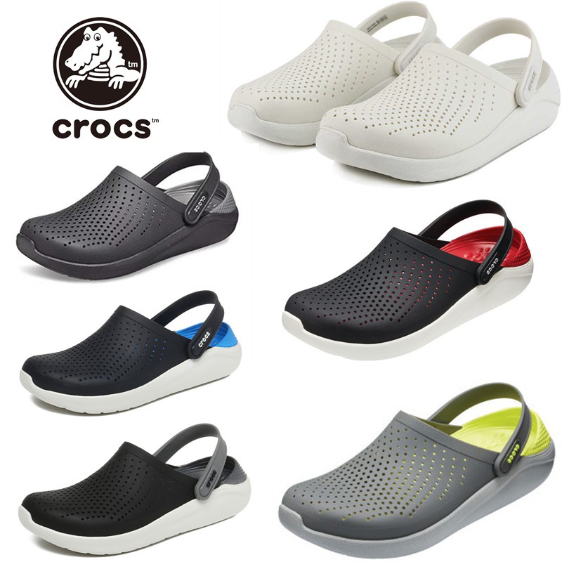 รองเท้ารัดส้นเกาหลี CROCS [พร้อมส่ง!] Crocs LiteRide Clog แท้ หิ้วนอก ถูกกว่าshop รับประกันการจัดส่ง48ชั่วโมง