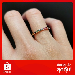 แหวนเพชรแท้ พลอยแท้ NOP-PAH-KAOW Collection Gemstone ring