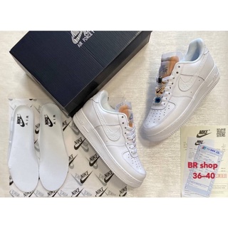 รองเท้าผ้าใบของ Nike Air Force งาน High end รองเท้าใส่วิ่งใส่เที่ยวมีกล่องใบเสร็จ สินค้าตรงปก 100%