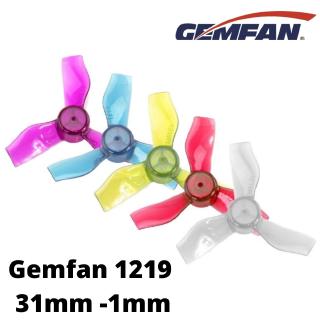 Gemfan 1219 ใบพัด 3 ใบพัด 1.2x1.9x3 31 มม. 1 มม. 4 คู่ 8 ชิ้น Gem1219-1.0