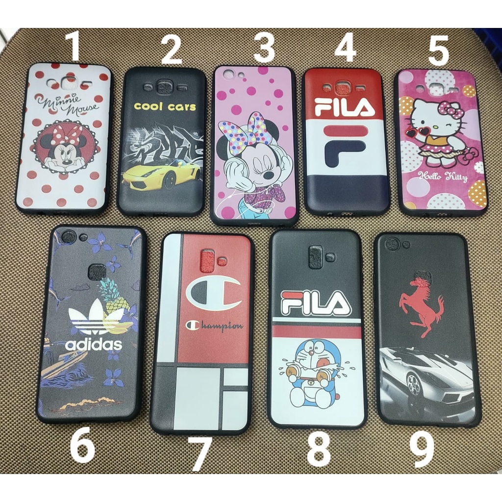 เคส VIVO Y53 Y81 Y91 Y93 Y95 V11i VV11PRO V5 SAMSUNG J6+ J2CORE J2PRO SOFTCASE SOFTSHELL PICTURE SIL
