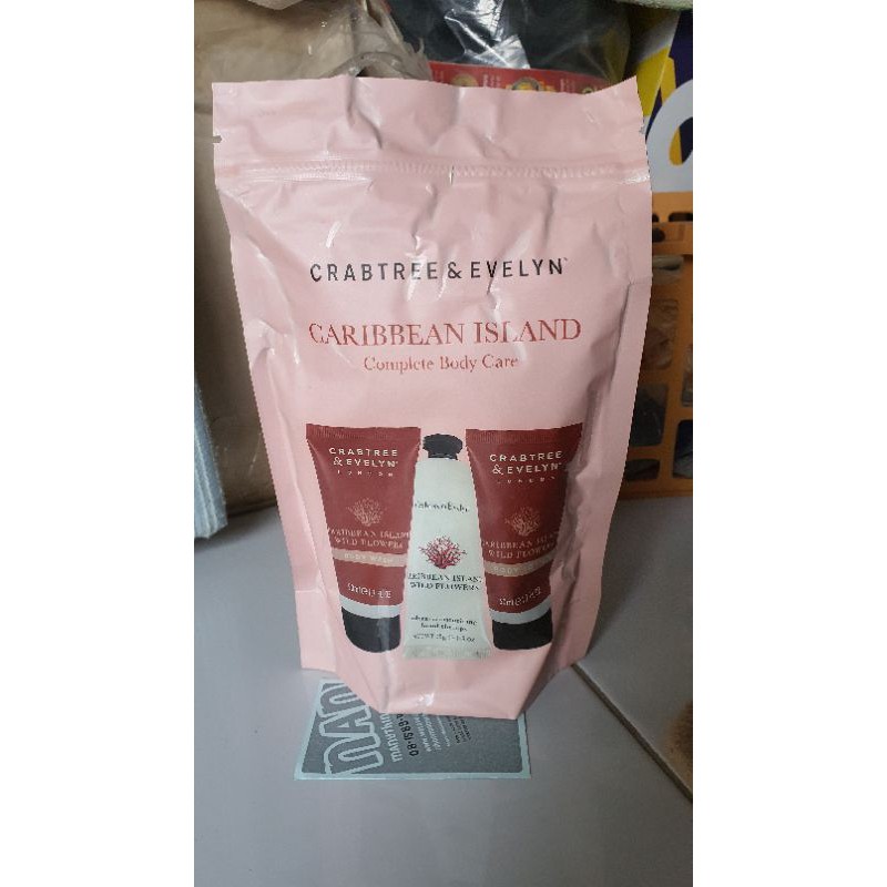 ชุดเซท crabtree & evelyn Caribbean island complete body care set