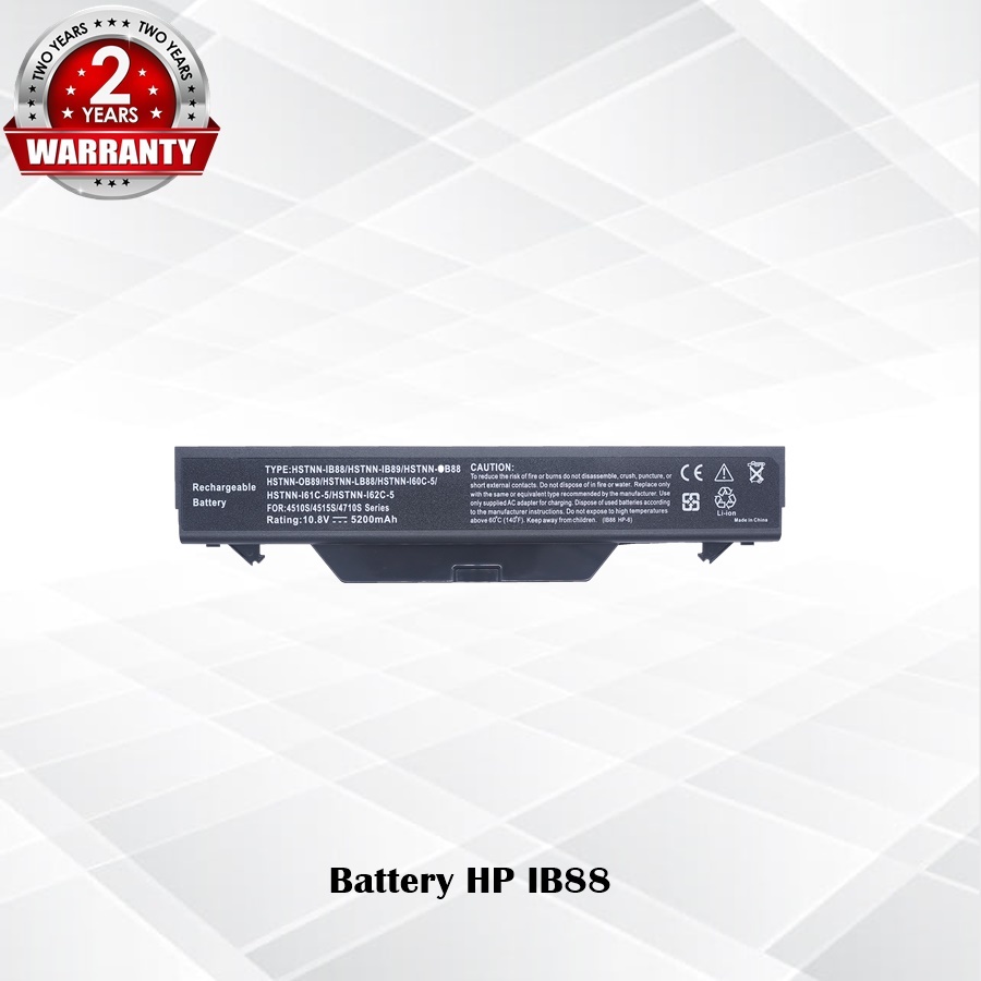 Battery HP IB88-6 / แบตเตอรี่โน๊ตบุ๊ค รุ่น HSTNN-IB1C HSTNN-IB88 HSTNN-IB89-HP 4510s 4510s (OEM) *รั
