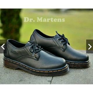 Dr. Martens Docmart รองเท้าบู๊ทส์ลําลองสีดําสีน้ําตาลสําหรับผู้ชาย