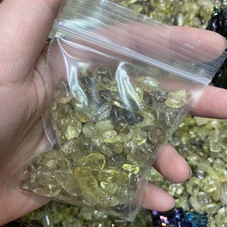 💎 เลมอนควอตซ์ Lemon Quartz 100g.พร็อพถ่ายรูป หินเครื่องประดับ แต่งตู้ปลา แต่งต้นไม้ หินใส่น้ำพุ DIY