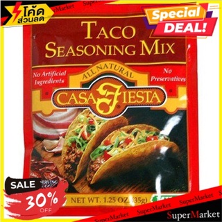 🚚พิเศษ!!✅ 💥(แพ็ค2)💥Casa Fiesta Taco Seasoning Mix 35g 🔥สินค้าขายดี!!