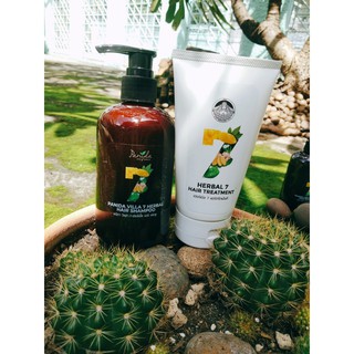 แชมพูสมุนไพร 7 ชนิด บำรุงเส้นผม ลดปัญหาผมร่วง ลดรังแค 7 Herbal hair shampoo