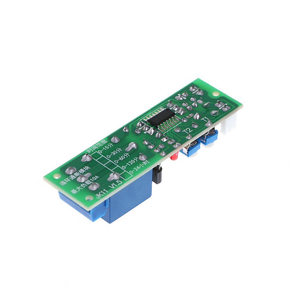 12V DC Infinite Cycle Delay Timing Timer Relay ON OFF Switch Loop ...