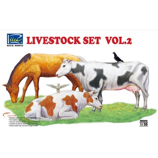 Riich Model 1/35 RV35015 Livestock Set Vol.2