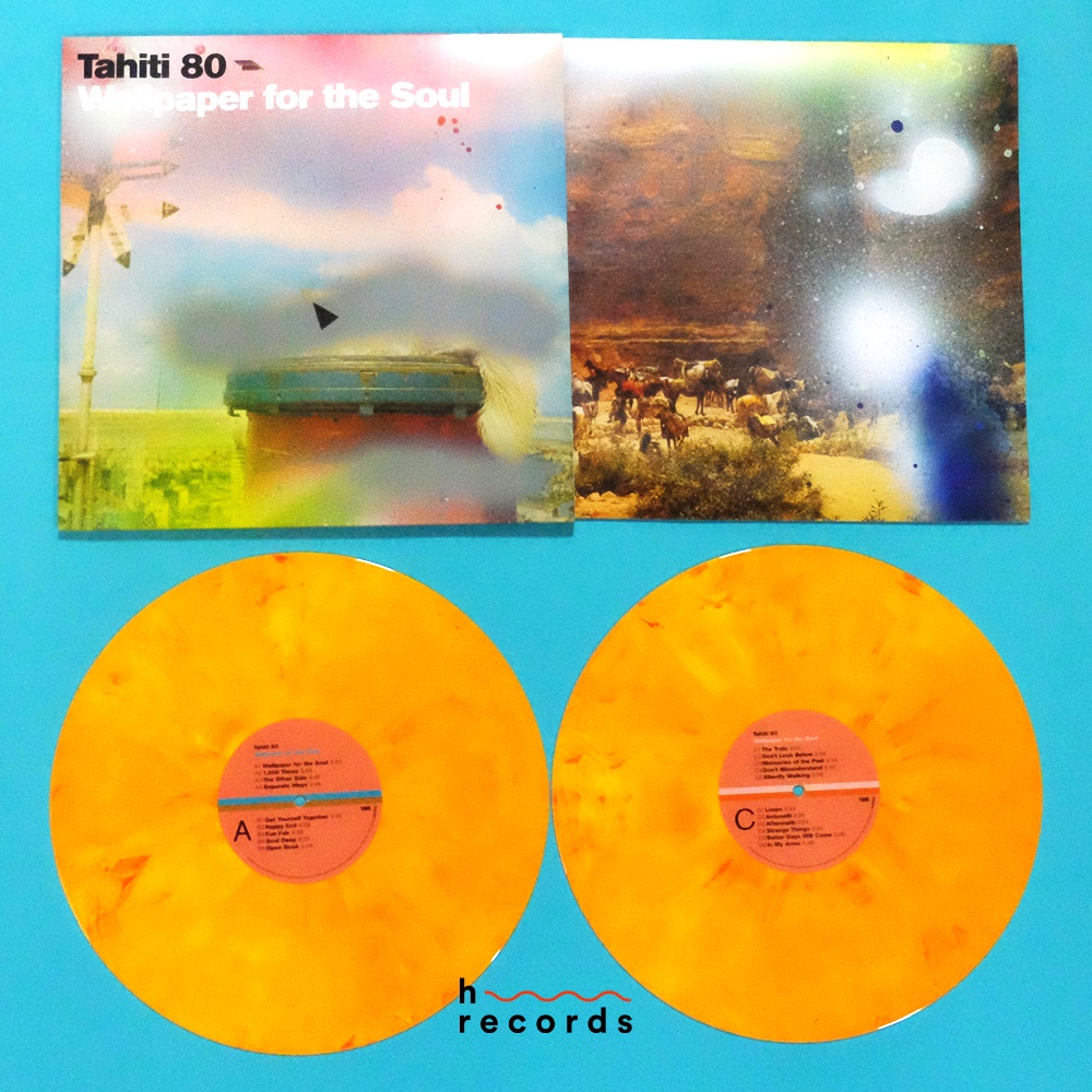 (ส่งฟรี) แผ่นเสียง Tahiti 80 - Wallpaper For The Soul (Expanded) (Limited Orange Marbled Vinyl 2LP)