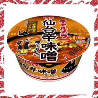 ราเมงซุปมิโซะรสเผ็ดจากญี่ปุ่น Myojo Charmera Donburi Sendai Spicy Miso Ramen 86 g