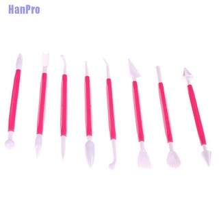 Hanpro&gt; แม่พิมพ์ลายดอกไม้ 16 แบบ สําหรับตกแต่งเค้ก 8 ชิ้น ต่อล็อต