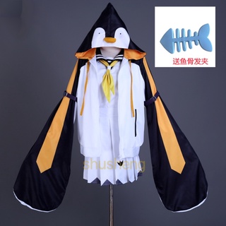 Petra Gurin Cosplay ชุดคอสเพลย์ ชุดกะลาสี Vtuber Nijisanji Petra Gurin Penguin