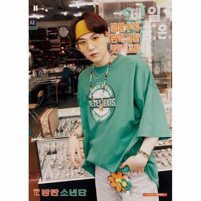 เสื้อยืด Kpop BTS suga vetements