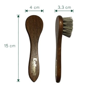 Collonil Application Brush โคโลนิลแปรงขนม้าหัวกลม (ด้ามยาว) สำหรับ apply ครีม/แว๊กซ์ลงบนหนัง