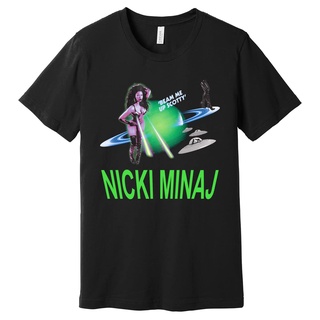 ถูกสุดๆLavendertee Nicki Beam Me Up Scotty Manaj Shirt - B.M.U.S Shirt - M1 เสื้อยืด Unisex เสื้อกันหนาวรหัสเต็ม