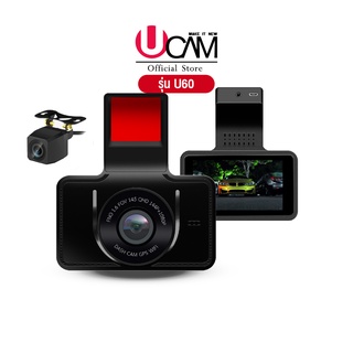 Ucam รุ่น u60 กล้องติดรถยนต์หน้าและหลัง 2K