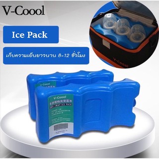 ไอซ์แพค icepack น้ำแข็งเทียม ไอซ์เจล v-coool ขนาด 600 ml.