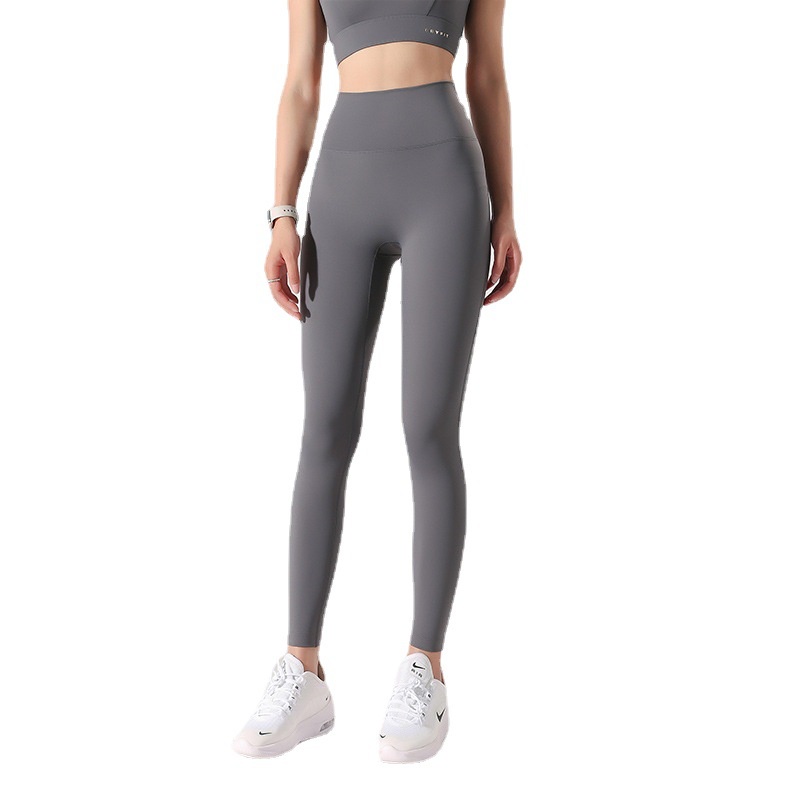 แฟชั่นผู้หญิงเอวสูงขายร้อนฟิตเนสกีฬากางเกงโยคะยาวหลังไขว้ - รูปที่ 3