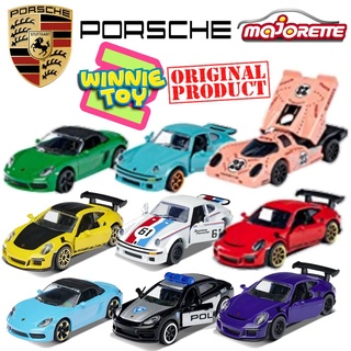 รวม รถ มาจอเร็ต ปอร์เช่ majorette model Porsche gift pack 5 car  รถเหล็ก scale 1:64 winnietoys