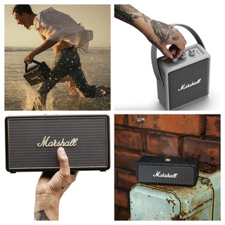 ลำโพงบลูทูธ Marshall Emberton Stockwell Kilburn Portable Wireless Bluetooth Speaker ลำโพง ไร้สาย แบบพกพา มัลติฟังก์ชั่น