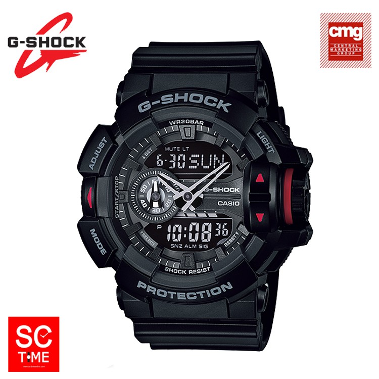 Casio G-shock แท้ 💯% นาฬิกาข้อมือชาย รุ่น  GA-400-1BDR  (สินค้าใหม่ ของแท้ รับประกัน CMG)