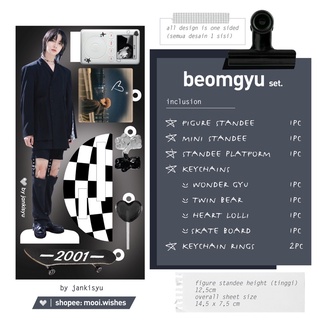 Beomgyu TXT แผ่นอะคริลิค พวงกุญแจสแตนดี้ (พร้อมส่ง - มีจํานวนจํากัด) โดย jankisyu