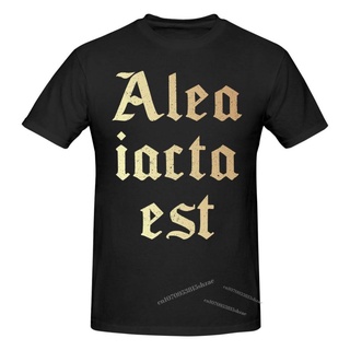 เสื้อยืด พิมพ์ลาย Ancient Rome Alea Iacta Est สไตล์โรมโบราณ สําหรับผู้ชาย และผู้หญิงS-5XL