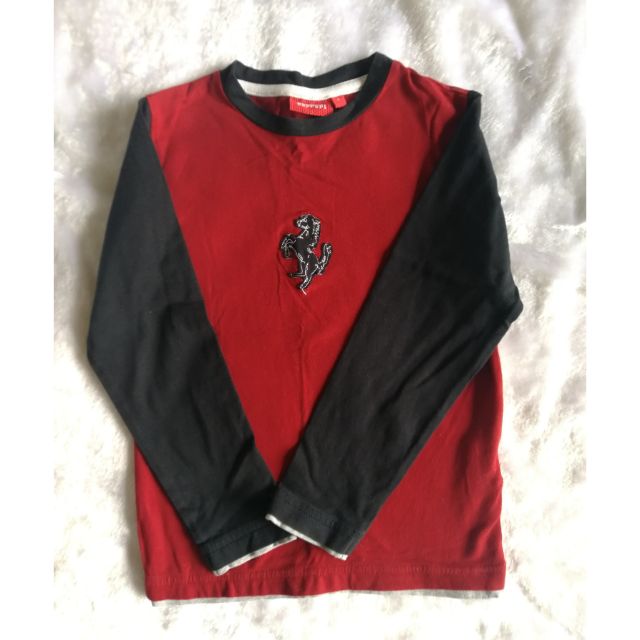 เสื้อยืดแขนยาว Ferrari Size S