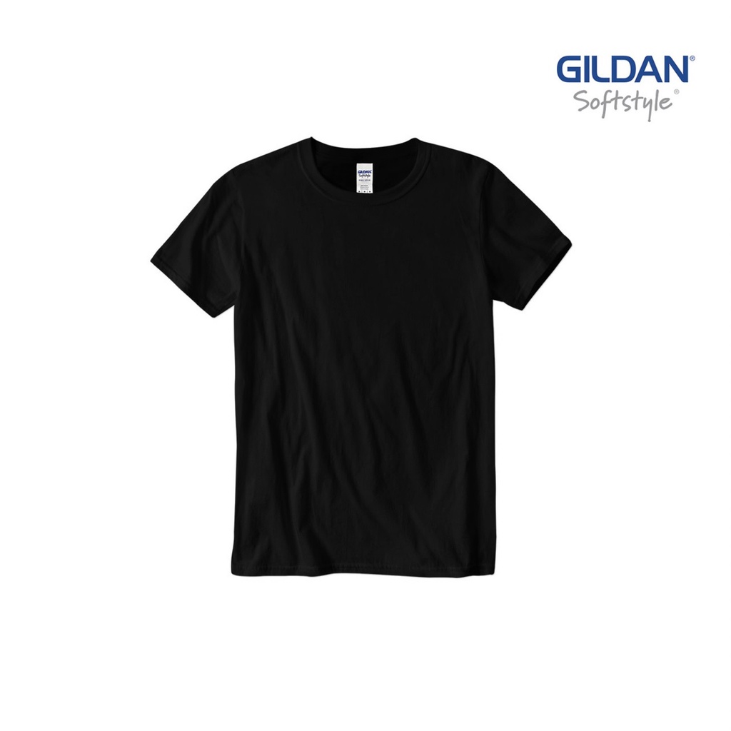 เสื้อ Gildan Soft Style Color Black สีดำ Paranoidstreetwear Thaipick