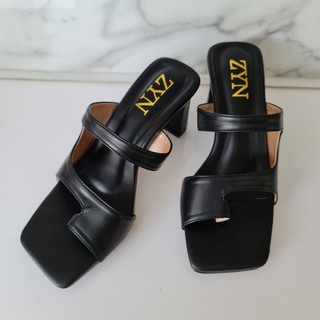 ซินสตูดิโอ : ZYN STUDIO CLEAR SKY HEEL BLACK