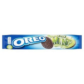 Oreo Mint Sandwich Biscuits 154g  โอรีโอ มินต์ แซนด์วิช บิสกิต 154g