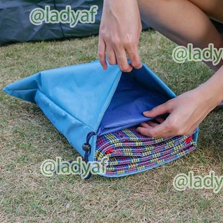 ถุงผ้า ใส่ของ กระเป๋าอเนกประสงค์ มีเชือกรูดปิด เลือกสีได้ แจ้งทางแชท