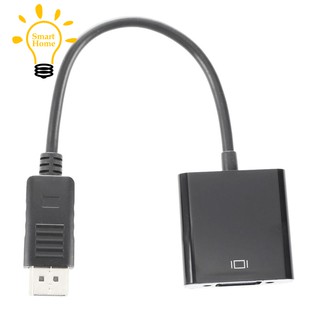 『★』Displayport DP Male To VGA Female Adapter Display Port Cable Converter Black