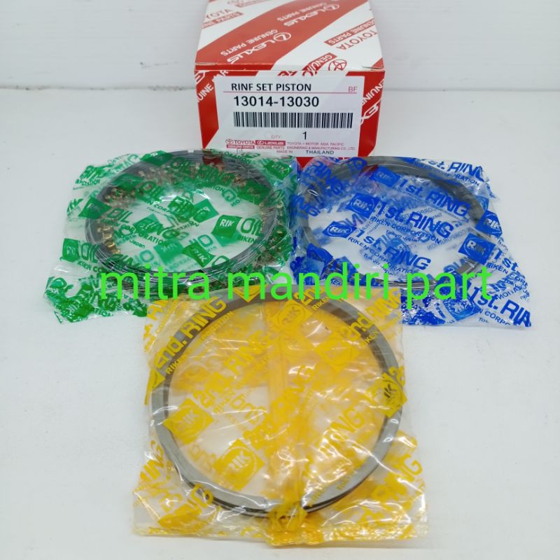 PISTON RING SEHER RING TOYOTA KIJANG 3K 4K