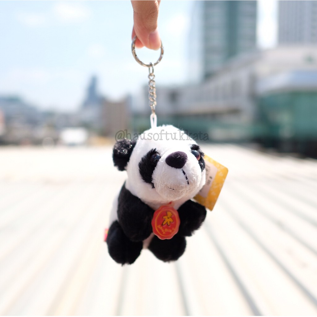 พวงกุญแจ Panda แพนด้า 5นิ้ว หมีแพนด้า Anee Park อานี ปาร์ค