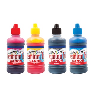 น้ำหมึกเติม TANK Ink jet ยี่ห้อ EZZYJET Premium For CANON ปริมาณ 100ml.