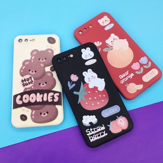 เคสมือถือ Samsung A12 A22 5g A32 5g A53 S21    TPU กันเลนส์กล้อง พื้นหลังกันรอย ลายการ์ตูน.