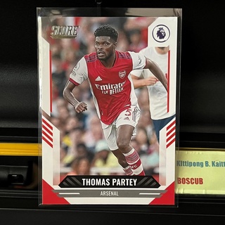 การ์ดฟุตบอล Panini Score Premier League 2021-22 base เบสการ์ดทีม Arsenal แยกใบขาบ