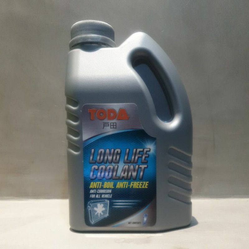 น้ำยาหล่อเย็นหม้อน้ำ Coolant(สีน้ำเงิน) 1L(1 ลัง 12 กป.) สูตรเข้มข้นไม่ต้องผสมน้ำ