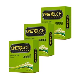 ถุงยาง 49 One Touch จอยส์ 3 กล่อง (One Touch Joys boxes)