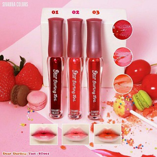 ติ้นทาปากสิวันนา Sivanna lip tint st001 ติ้นทาปากสีสวยติดทน