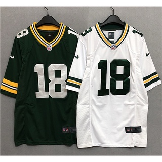 เสื้อยืด ปักลายตัวอักษร Nfl Rugby Jersey สไตล์ฮิปฮอป ฮาราจูกุ ยุโรป อเมริกัน สตรีท แฟชั่นเรโทร