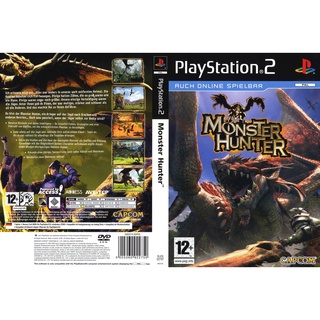 แผ่นเกมส์ PS2 Monster Hunter   คุณภาพ ส่งไว (DVD)