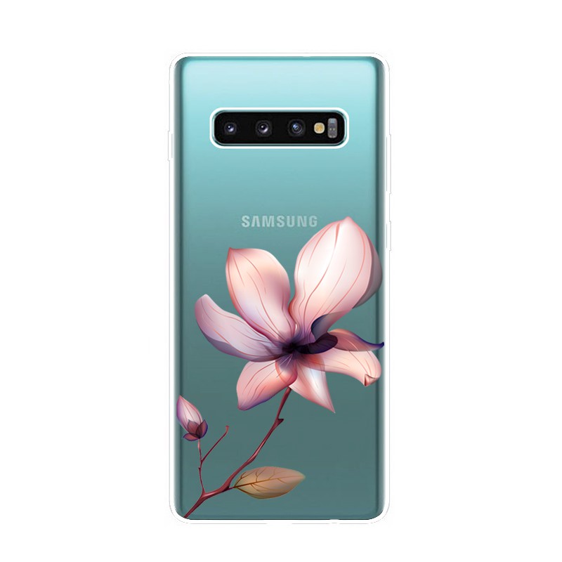 เคสโทรศัพท์มือถือซิลิโคน Tpu พิมพ์ลายสําหรับ Samsung Galaxy S10 S10 Plus Samsungs10 Cnlanpoo 8003