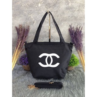 Chanel Tote Bag (เล็ก) พรีเมี่ยมกิ๊ฟจากเคาน์เตอร์แบรนด์แท้