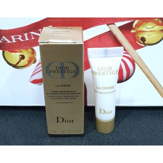 ครีมฟื้นฟูผิวหน้าสุดหรู แท้💯% Dior Prestige La Creme Texture Essentielle 3ml. พร้อมกล่อง